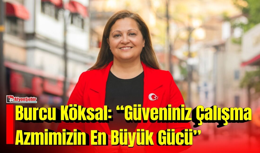 Afyonkarahisar Belediye Başkanı Burcu Köksal, yerel yönetimlerin performans ölçümüne ilişkin