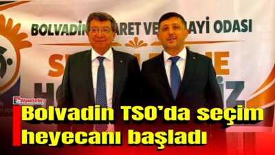 Afyonkarahisar’ın Bolvadin ilçesinde Ticaret ve Sanayi Odası (TSO) seçimlerinde oy