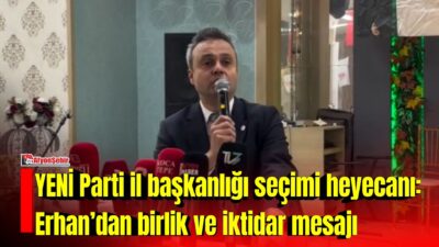 YENİ Parti Afyonkarahisar İl Başkanlığı için ön seçim süreci başladı.