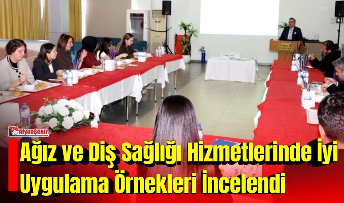 Afyonkarahisar Ağız ve Diş Sağlığı Hastanesinin yeni hizmet binasında sunulan