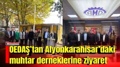 Geçtiğimiz ay merkez mahalle muhtarlarını İl Müdürlüğü’nde ağırlayan OEDAŞ, 19