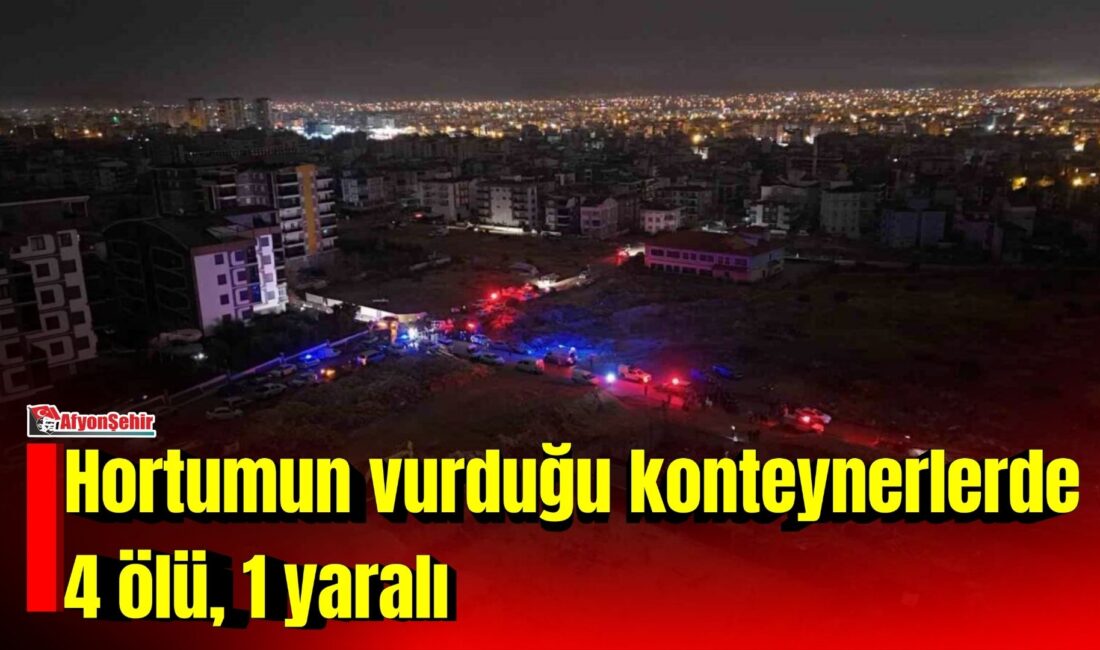 Antalya’da hücre hortumun vurduğu konteynerlerde hastanede öldüğü bilgisi verilen işçilerden