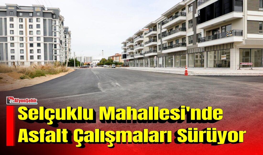 Afyonkarahisar Belediyesi ekipleri, kent genelinde ulaşım konforunu artırmak amacıyla yürüttüğü