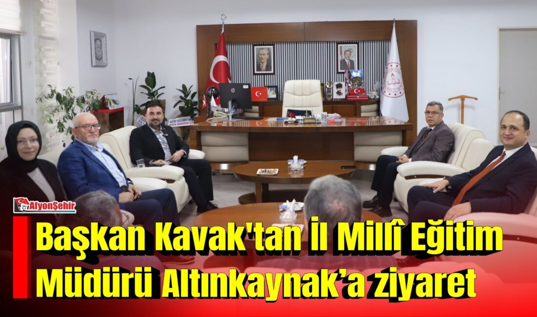 AK Parti İl Başkanı Dr. Özgür Kavak, İl Millî Eğitim