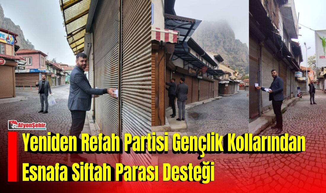 Yeniden Refah Partisi Afyonkarahisar Gençlik Kolları, Ahilik geleneğinin önemli değerlerinden