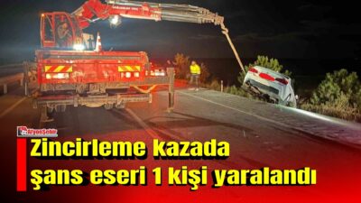 Afyonkarahisar’da tır, otomobil ve hafif ticari aracın karıştığı zincirleme trafik