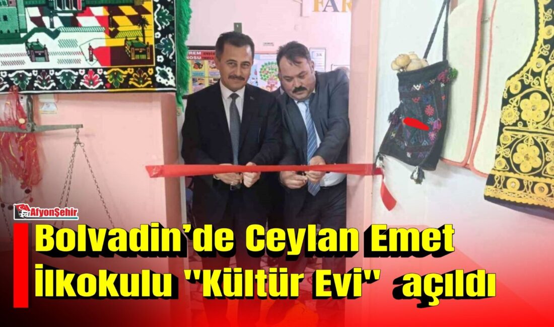 Afyonkarahisar’ın Bolvadin ilçesinde, eğitimde vizyoner projeleriyle adından söz ettiren İlçe