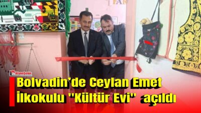 Afyonkarahisar’ın Bolvadin ilçesinde, eğitimde vizyoner projeleriyle adından söz ettiren İlçe