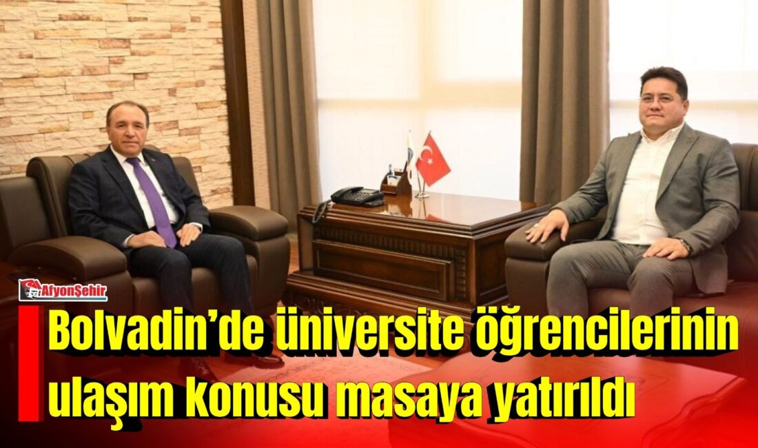 Afyonkarahisar Bolvadin Belediye Başkanı Derviş Aynacı, Afyon Kocatepe Üniversitesi (AKÜ)