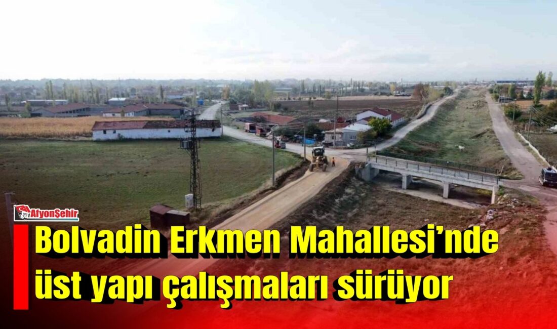 Afyonkarahisar Bolvadin Belediyesi, ilçe genelinde vatandaşların yaşam kalitesini artırmak ve