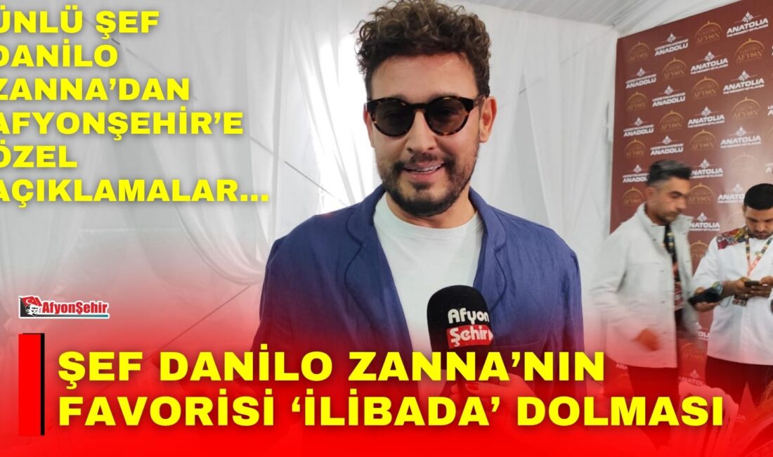 Gastro Afyon Turizm ve Lezzet Festivali’nin son gününde Afyonkarahisar’a gelen