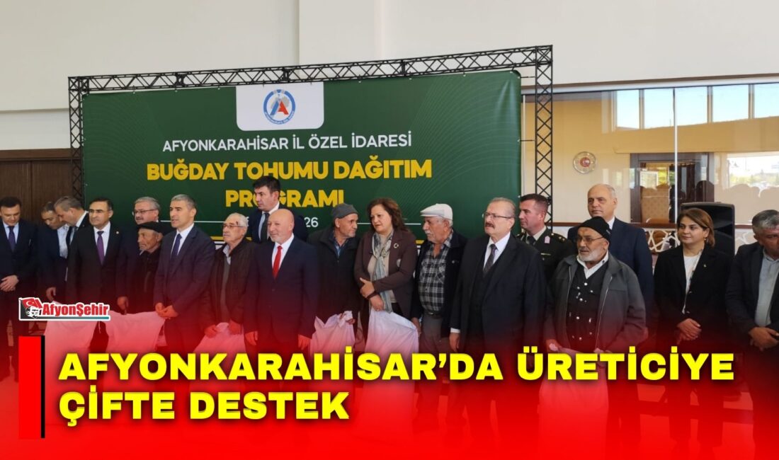 Afyonkarahisar İl Özel İdaresi ile İl Tarım ve Orman Müdürlüğü