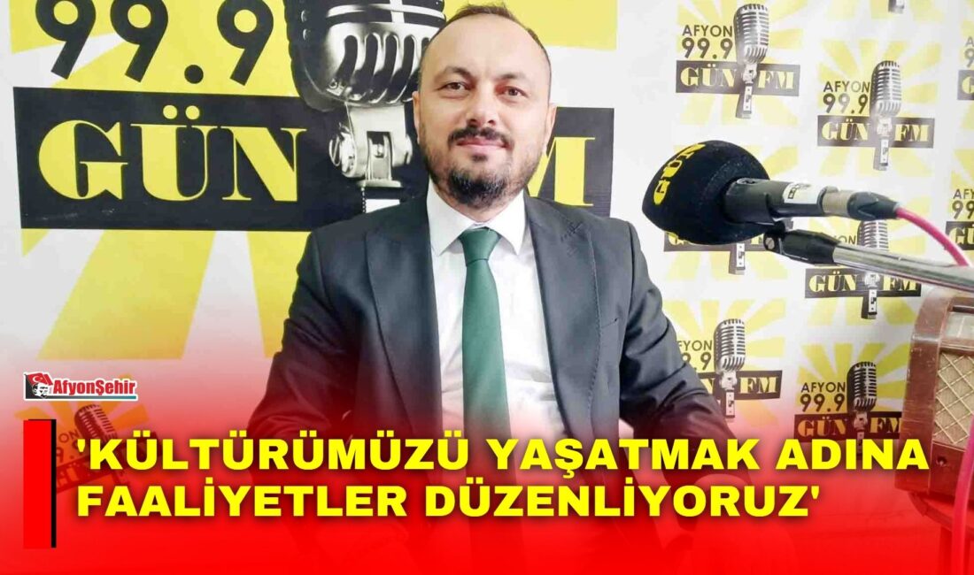 Karahisar Yörükler Derneği Başkanı Hasan Azak, Gün FM’in konuğu oldu.