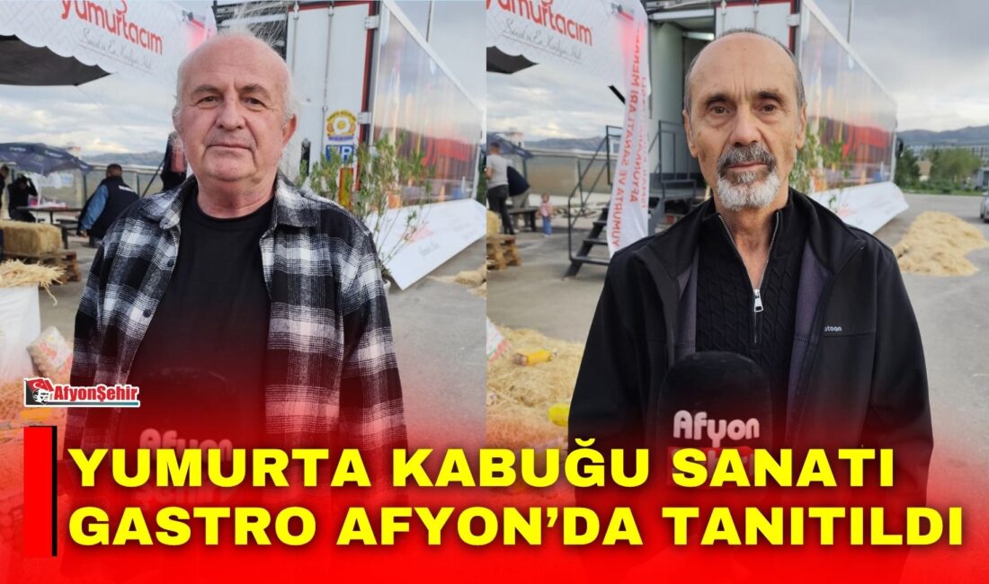Afyonkarahisar’da düzenlenen 8. Uluslararası Gastro Afyon Turizm ve Lezzet Festivali,