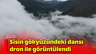Afyonkarahisar’da sabah saatlerinde etkili olan yoğun sis, kartpostallık manzaralar oluşturdu.