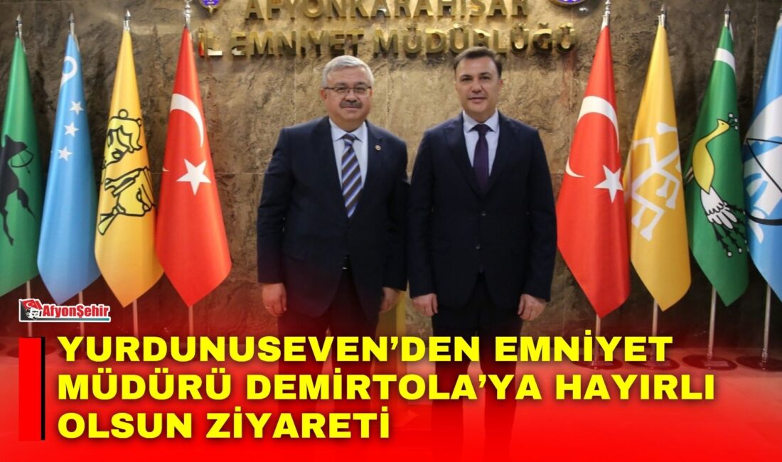 AK Parti Afyonkarahisar Milletvekili İbrahim Yurdunuseven, Cumhurbaşkanı Recep Tayyip Erdoğan’ın