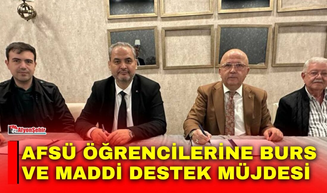 AFSÜ ile ZASEV ve Ahmet ve Ömer Kocaşaban Vakfı arasında,