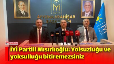 İYİ Parti Afyonkarahisar İl Başkanlığı tarafından 29 Ekim Cumhuriyet Bayramı