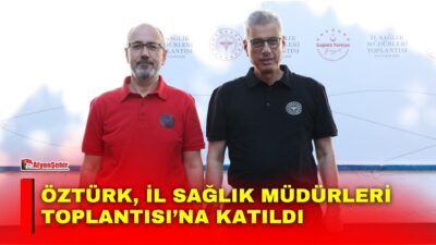 Afyonkarahisar İl Sağlık Müdürü Dr. Hakkı Öztürk, İzmir’in Urla ilçesinde