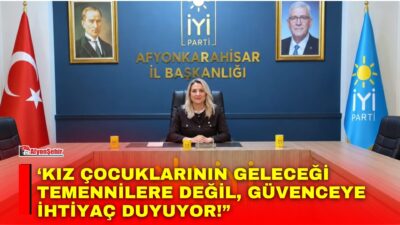İYİ Parti Afyonkarahisar İl Kadın ve Aile Politikaları Başkanı Gönül
