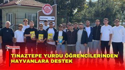 Afyonkarahisar’da Tınaztepe Yurdu öğrencileri, hayvan sevgisi ve çevre bilincini artırmak