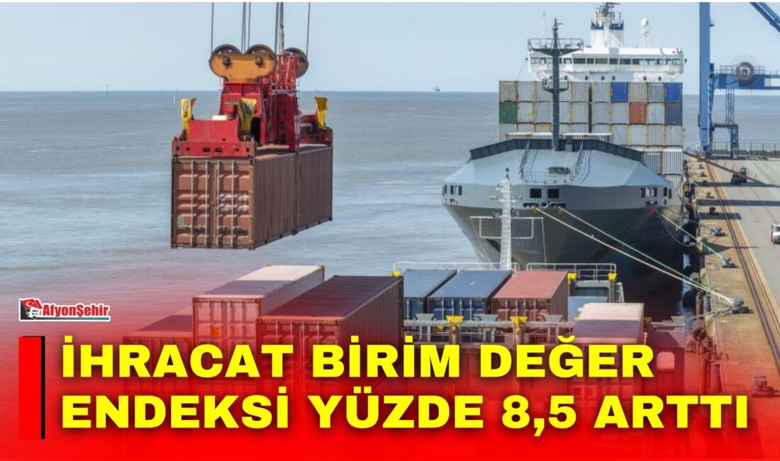 TÜİK'in açıkladığı Dış Ticaret Endeksleri verilerine göre, ihracat birim değer