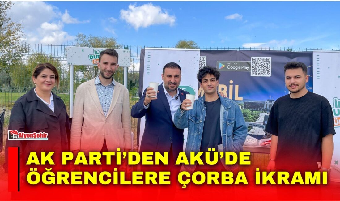 AK Parti Afyonkarahisar İl Başkanı Dr. Özgür Kavak, Afyon Kocatepe