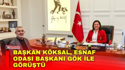Afyonkarahisar Belediye Başkanı Burcu Köksal, Sebze ve Meyveciler Esnaf Odası