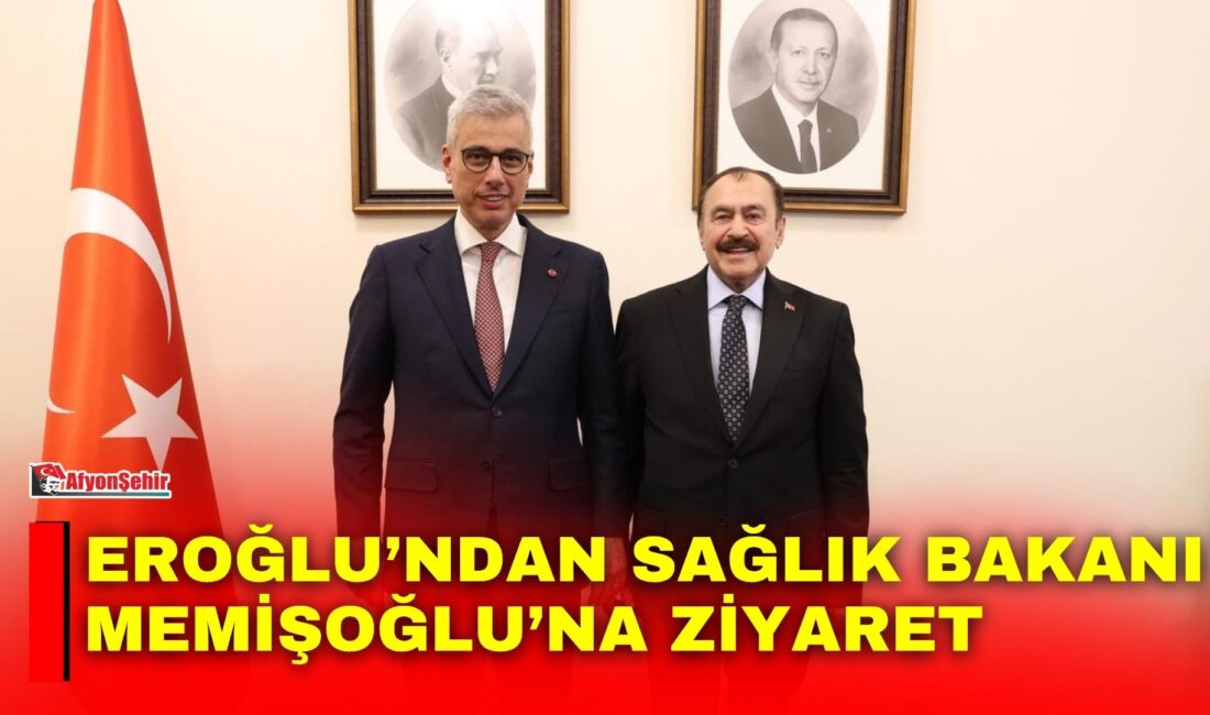 Eroğlu’ndan Sağlık Bakanı Memişoğlu’na ziyaret Orman ve Su İşleri eski Bakanı ve Irak Özel Temsilcisi