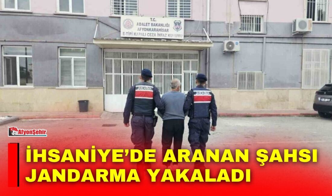 Afyonkarahisar’ın İhsaniye ilçesinde jandarma ekiplerince gerçekleştirilen çalışmada, hakkında 19 yıl
