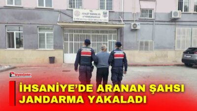 Afyonkarahisar’ın İhsaniye ilçesinde jandarma ekiplerince gerçekleştirilen çalışmada, hakkında 19 yıl