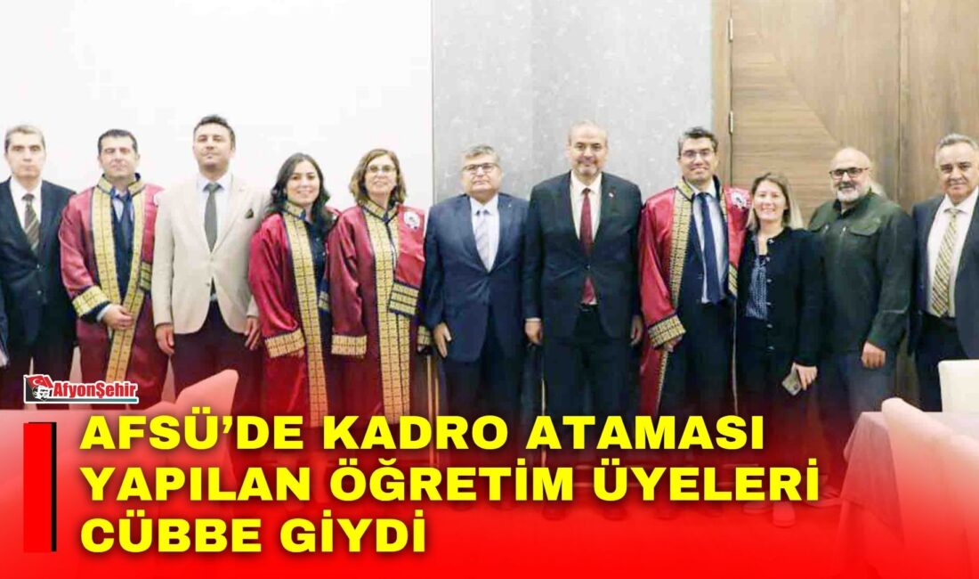 Afyonkarahisar Sağlık Bilimleri Üniversitesi (AFSÜ) Rektörü Prof. Dr. Adem Aslan,