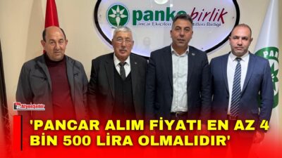 Türk Şeker, 2026-2027 üretim yılı şeker pancarı alım fiyatını kota
