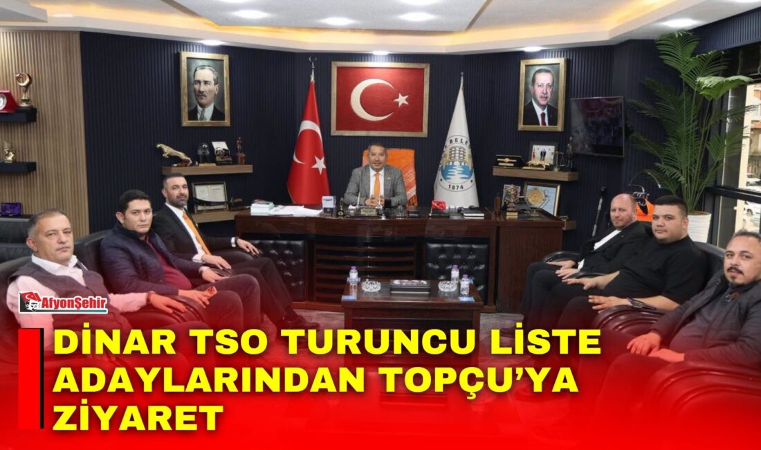 Dinar Ticaret ve Sanayi Odası Başkan Adayı Mimar Muratcan Çınar,