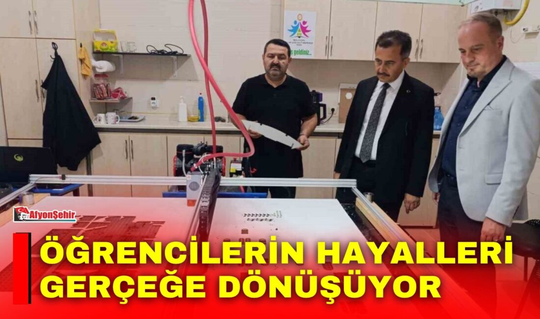 Afyonkarahisar’ın Bolvadin ilçesinde Millî Eğitim Müdürü Mehmet Ali Keleş’in öncülüğünde