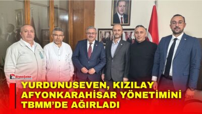 AK Parti Afyonkarahisar Milletvekili İbrahim Yurdunuseven, Türk Kızılay Afyonkarahisar Şube