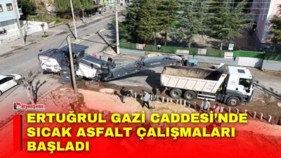 Afyonkarahisar’ın Bolvadin ilçesinde, uzun yıllardır yenilenmeyi bekleyen Ertuğrul Gazi Caddesi’nde