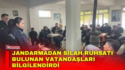 Afyonkarahisar İl Jandarma Komutanlığı tarafından Sinanpaşa ilçesine bağlı Bulca köyünde