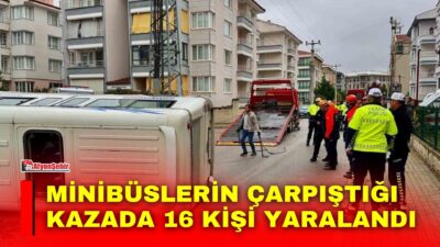 Afyonkarahisar’da öğrenci taşımacılığı yapan servis aracı ile şehir içi yolcu