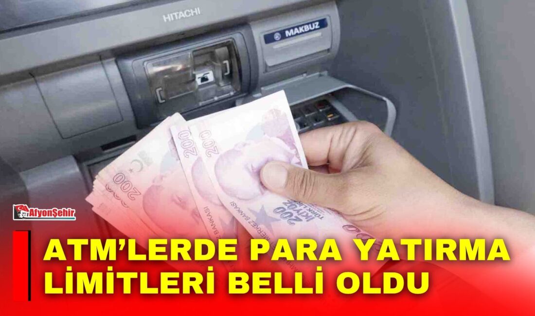 Bankaların ATM’lerde QR kodla para yatırma limitleri farklılık gösteriyor. Bazı