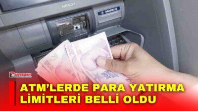 Bankaların ATM’lerde QR kodla para yatırma limitleri farklılık gösteriyor. Bazı