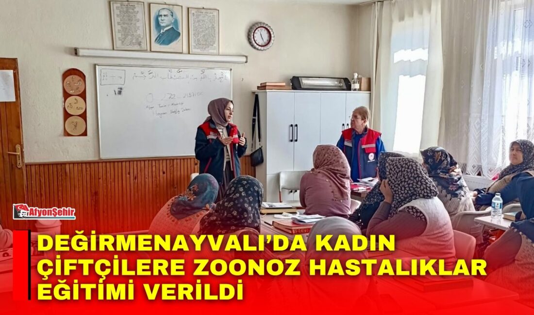 Afyonkarahisar İl Tarım ve Orman Müdürlüğü teknik personelleri tarafından Değirmenayvalı’da