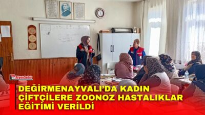 Afyonkarahisar İl Tarım ve Orman Müdürlüğü teknik personelleri tarafından Değirmenayvalı’da