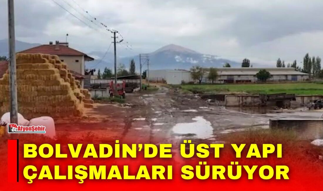 Afyonkarahisar Bolvadin Belediyesi, ilçede yıllardır süregelen önemli bir ulaşım sorununu