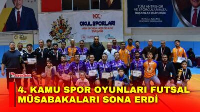 Afyonkarahisar’da düzenlenen 4. Kamu Spor Oyunları Futsal Müsabakaları tamamlandı.
