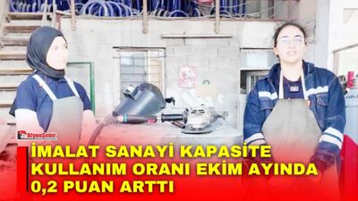 İmalat sanayi genelinde mevsimsel etkilerden arındırılmış Kapasite Kullanım Oranı (KKO-MA),