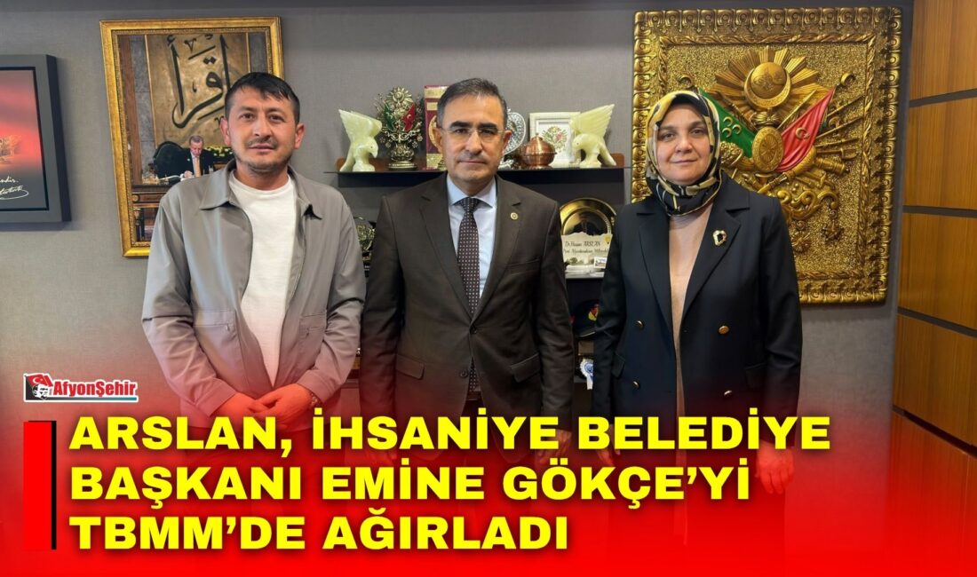 AK Parti Afyonkarahisar Milletvekili Dr. Hasan Arslan, İhsaniye Belediye Başkanı
