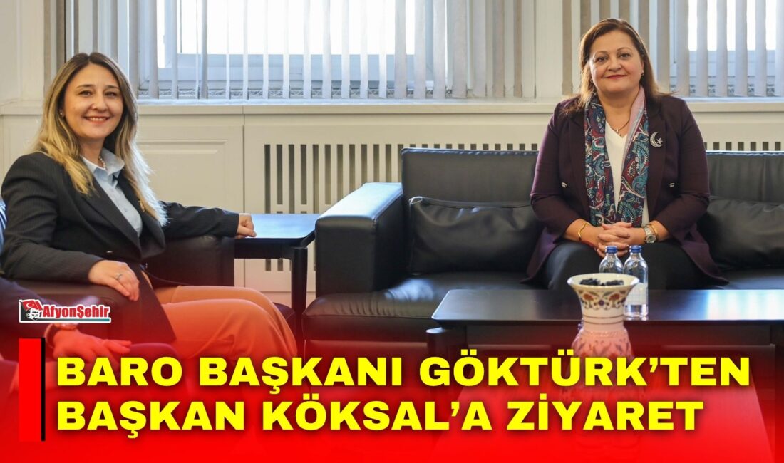 Afyonkarahisar Belediye Başkanı Burcu Köksal, yeniden Afyonkarahisar Baro Başkanı seçilen