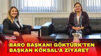 Afyonkarahisar Belediye Başkanı Burcu Köksal, yeniden Afyonkarahisar Baro Başkanı seçilen