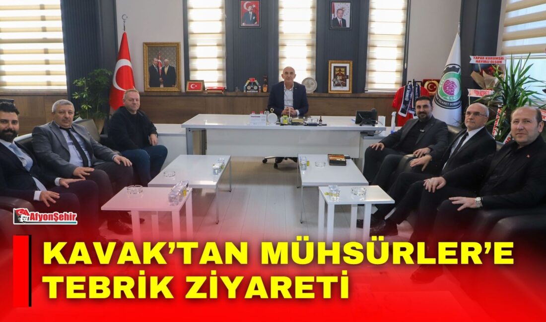 AK Parti Afyonkarahisar İl Başkanı Dr. Özgür Kavak, il başkan